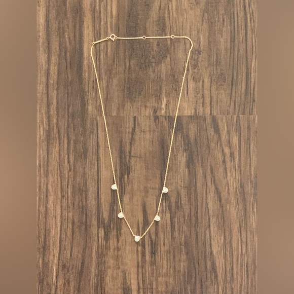 Kendra Scott sterling silver necklace withdiamond